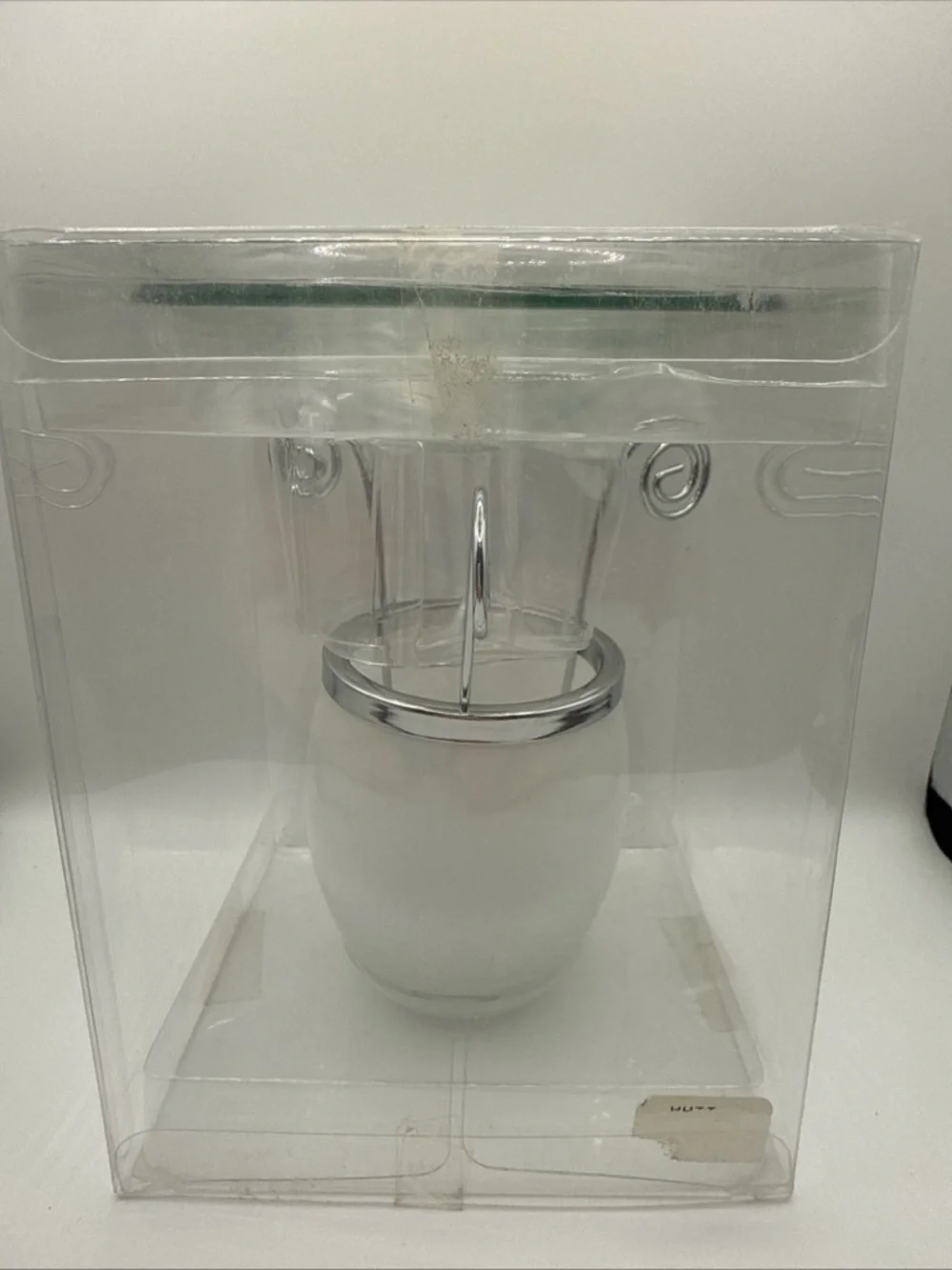 White Barn Candle Company - Bath and Body Works Clear Glass Oil Warmer - Picture 1 of 3